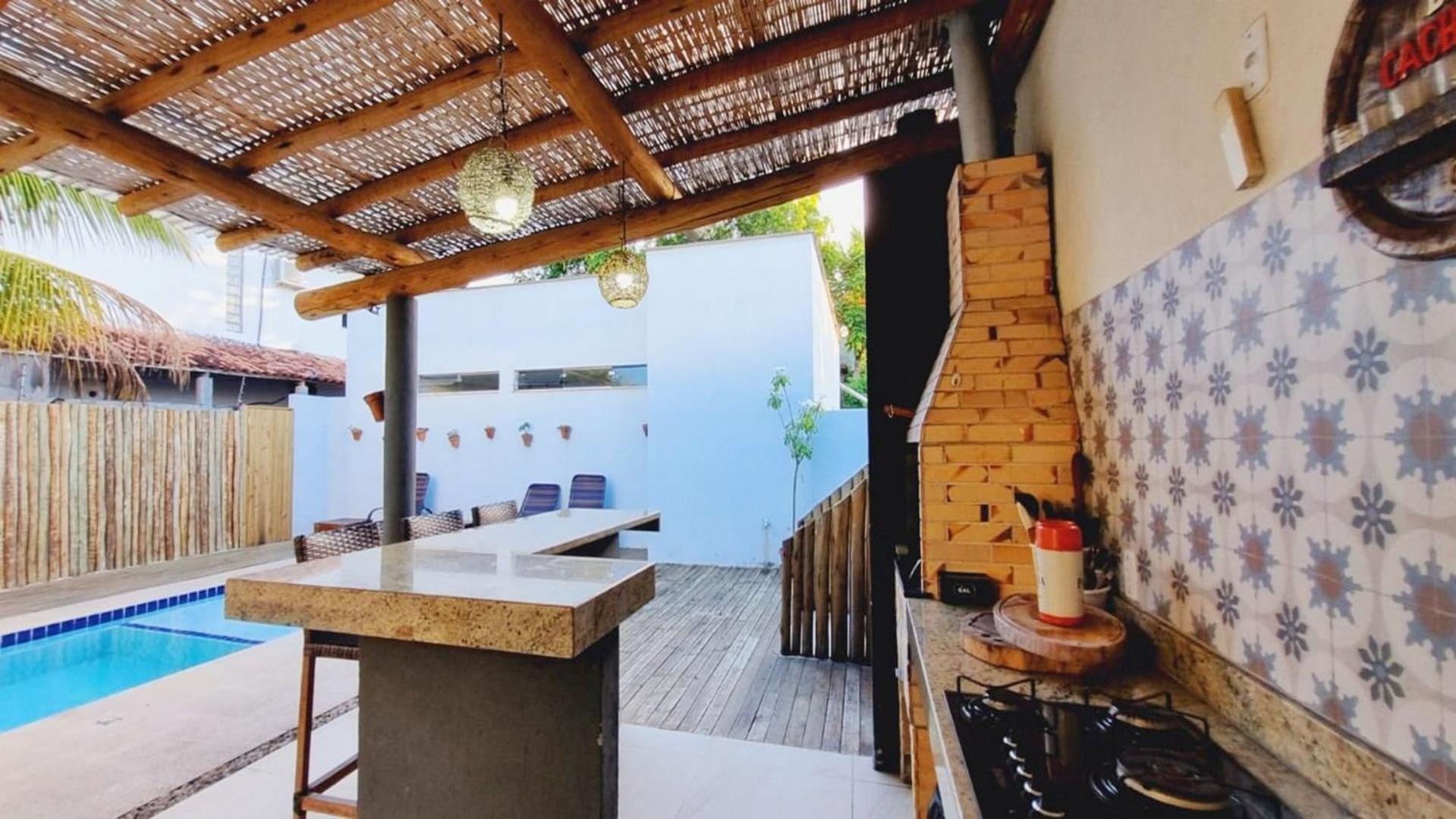 Casa Com Piscina E 4 Quartos Em Porto Seguro Extérieur photo