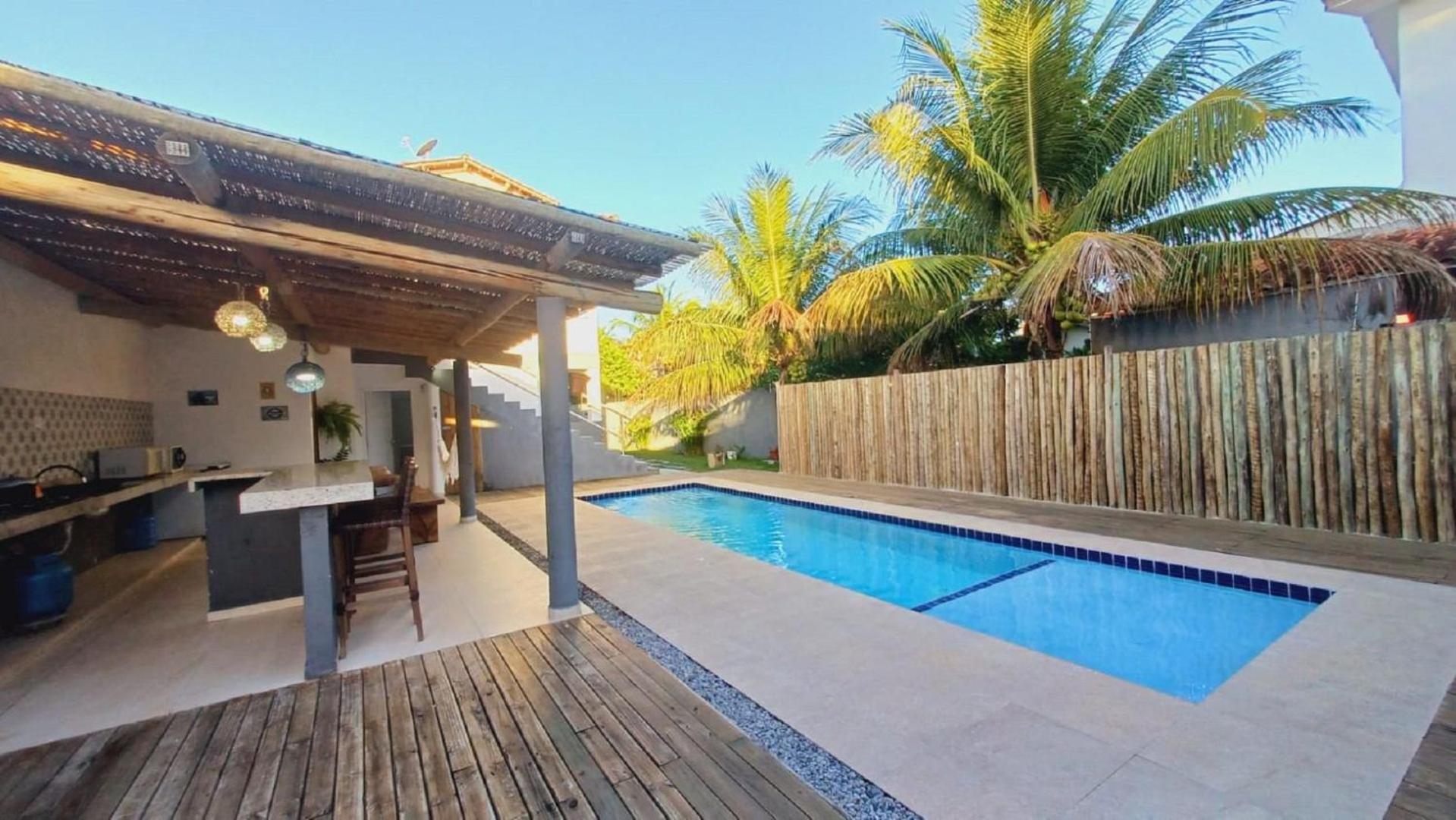 Casa Com Piscina E 4 Quartos Em Porto Seguro Extérieur photo