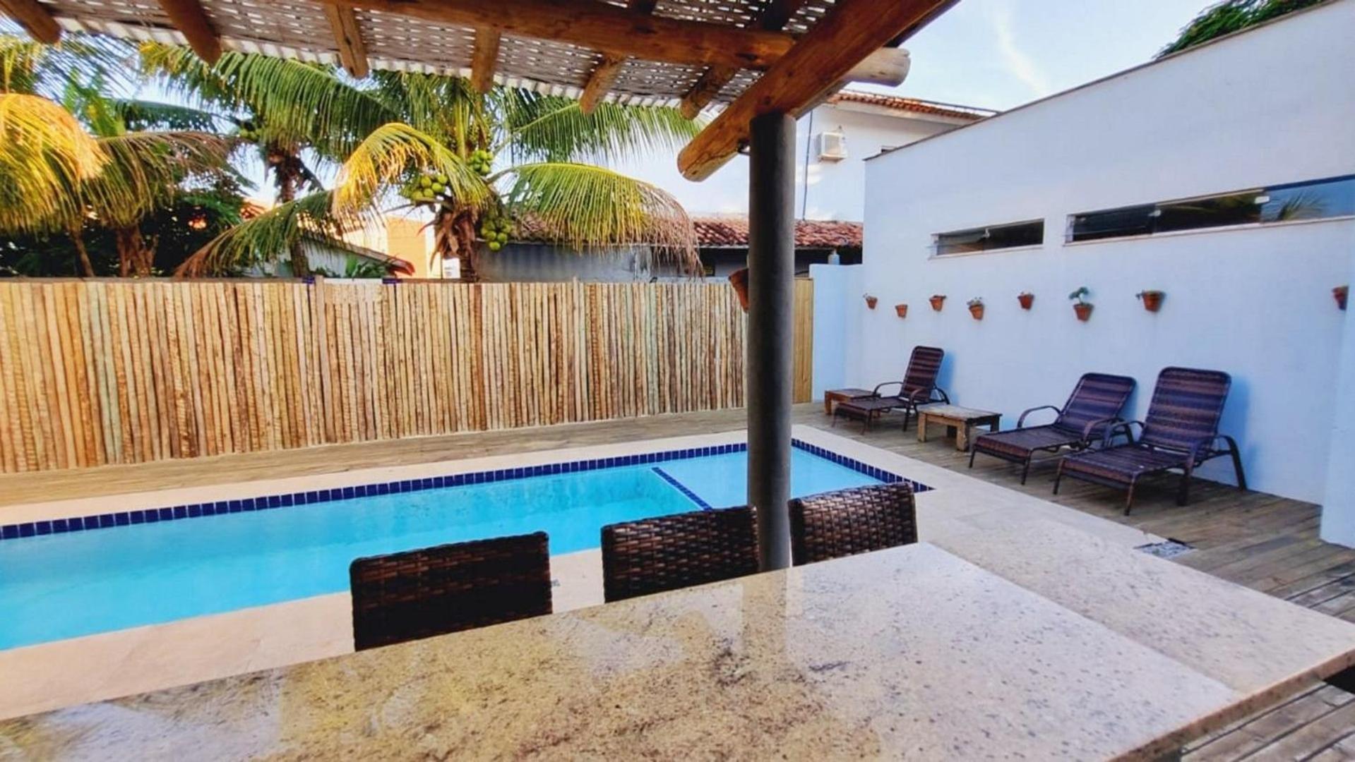 Casa Com Piscina E 4 Quartos Em Porto Seguro Extérieur photo